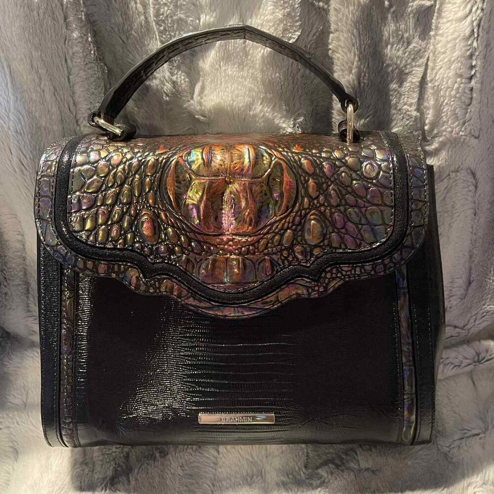 Brahmin Crossbody Rainbow Shine Bag